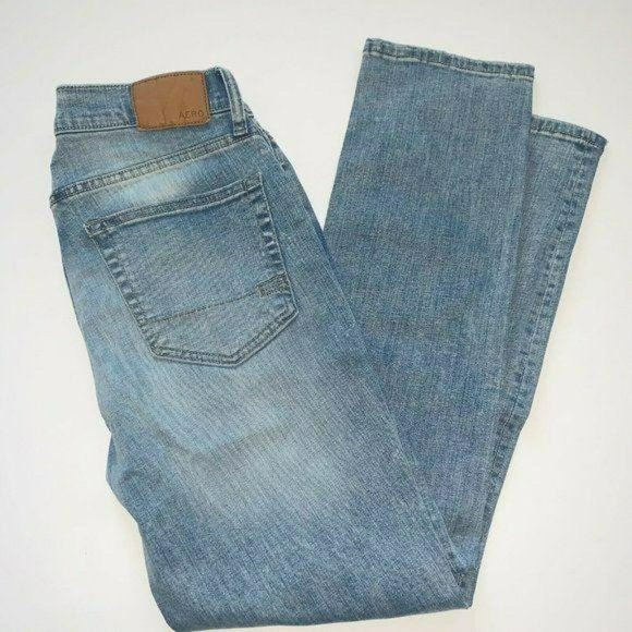 NWT Men Skinny Jeans Light Blue-022026 - Picture 2 of 2